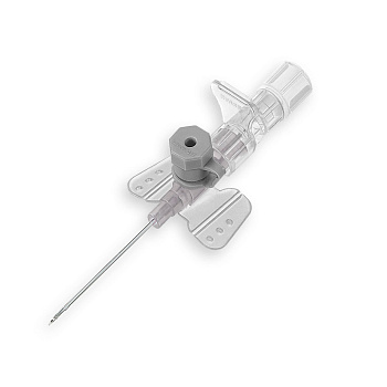 Катетер внутривенный с доп. портом и крыльями, 16G, 2 р/к пол., PTFE, Ларс, Индия