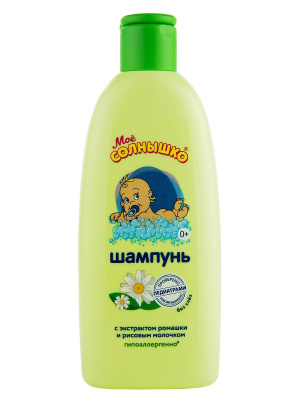 Шампунь ромашка и рисовое молочко, 200 мл, Мое Солнышко, Россия