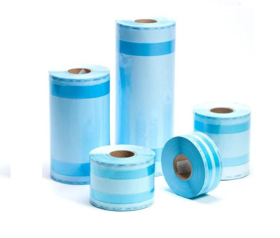 Рулон для стерилизации комбинированный, плоский, 300ммх200м, СтериТ, Россия