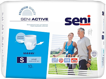 трусы seni active S №10