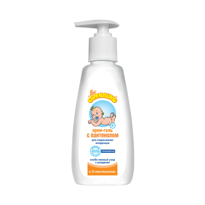 Крем-гель для подмывания, D-пантенол, 200 мл, Мое Солнышко, Россия
