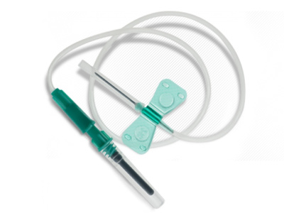 Игла-бабочка для забора крови, 24Gх3,4х7, Луер адаптер, Improvacuter, Китай