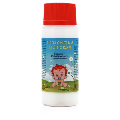 Присыпка, детская, 40 г, Синтез, Россия