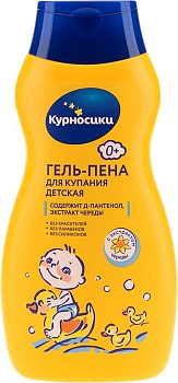 Гель-пена для подмывания, экстракт череды, 300 мл, Курносики