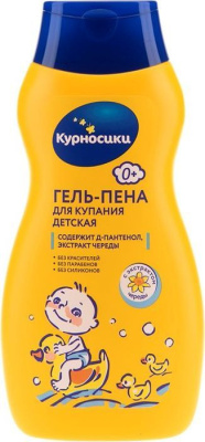 Гель-пена для подмывания, экстракт череды, 300 мл, Курносики, Россия