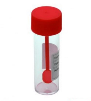 Контейнер для сбора биоматериалов 30 мл, стерильный, с отборником, Suyun, Китай