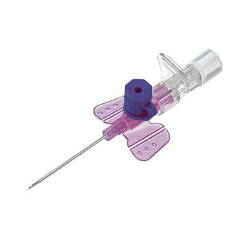 Катетер внутривенный с доп. портом и крыльями, 26G, 2 р/к пол., PTFE, Ларс, Индия