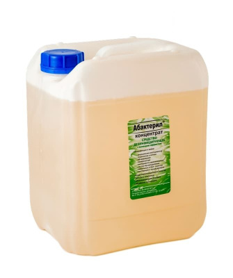 Абактерил, для обработки поверхностей, канистра, 5,0 л, Россия