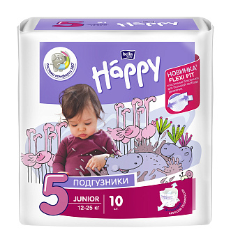 Bella Happy Junior 12-25 кг 10 шт
