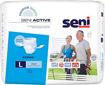 трусы seni active L №10