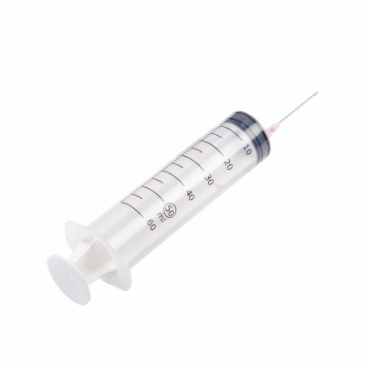 Шприц 50,0 мл однор., 3х-ком., с иглой, L/S, 18Gx1 1/2, 1,2x40 мм, Елец, Россия