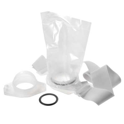 Калоприемник полимерный, без защитного козырька, с мешочком, d-40 мм, Полимерные изделия, Россия