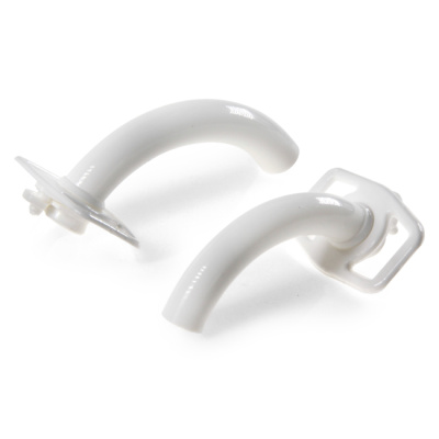 Трубка трахеотомическая, №6, L=45 мм, d=13,3 мм, нестерильная, Полимерные изделия, Россия