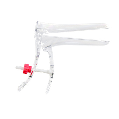 Зеркало гинекологическое по Куско, белое, р-р S, винт фиксатор, Полимерные изделия, Россия