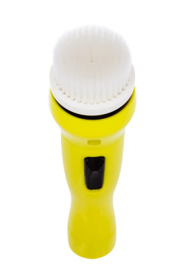 Щетка для лица, электрическая, очищение, желтая, Soltick Wash, Япония