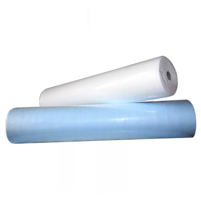 Простынь однораз., нестерил., 80х200 см, лам.спандбонд, 40 г/кв м, рулон, Гекса, Россия